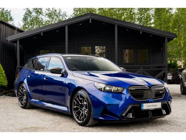 BMW M5 Estate, Petrol Plug-in Hybrid, 2026, Blue
