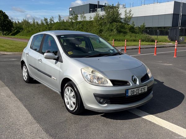 Renault Clio Hatchback, Petrol, 2008, Silver