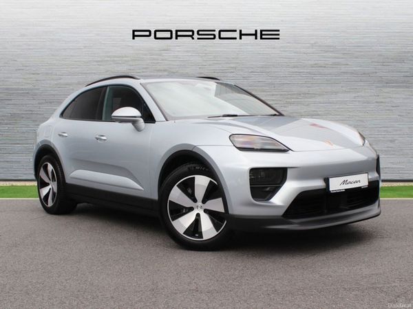 Porsche Macan SUV, Electric, 2026, Silver