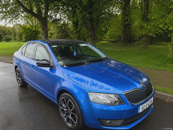 Skoda Octavia Saloon, Diesel, 2015, Blue