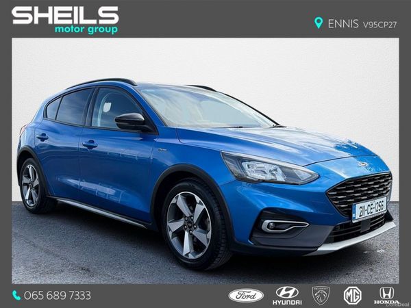 Ford Focus Hatchback, Petrol, 2021, Blue