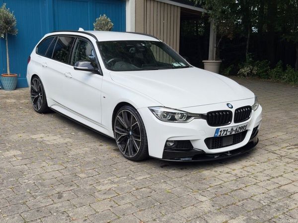BMW 3-Series Estate, Diesel, 2017, White
