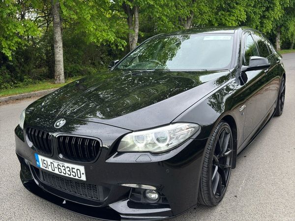 BMW 5-Series Saloon, Diesel, 2015, Black