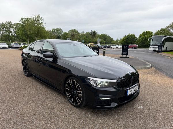 BMW 5-Series Saloon, Diesel, 2019, Black