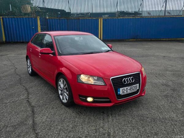 Audi A3 Hatchback, Diesel, 2012, Red