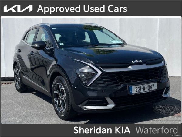 Kia Sportage SUV, Diesel Hybrid, 2023, Black