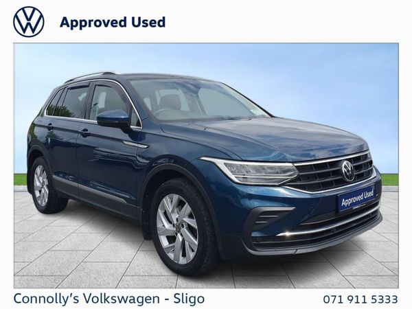 Volkswagen Tiguan SUV, Diesel, 2021, Blue