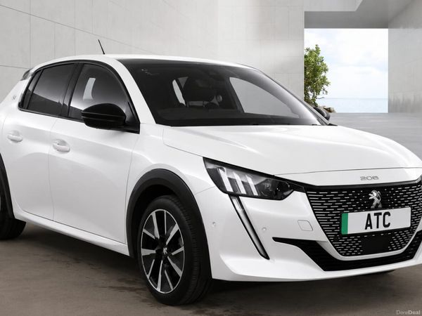 Peugeot 208 Hatchback, Electric, 2021, White