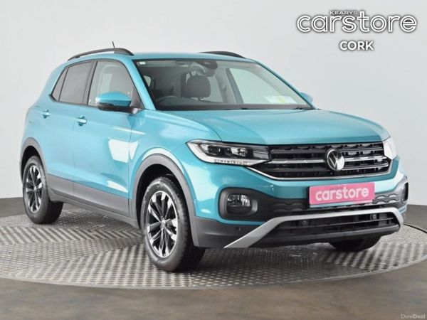 Volkswagen T-Cross SUV, Petrol, 2021, Blue