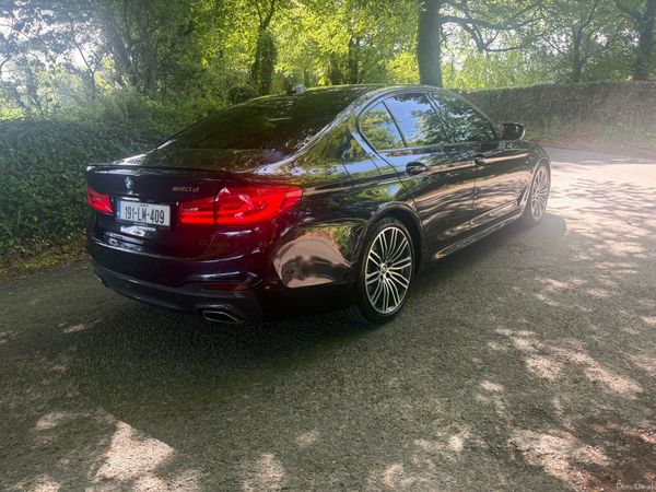 BMW 5-Series Saloon, Diesel, 2019, Black