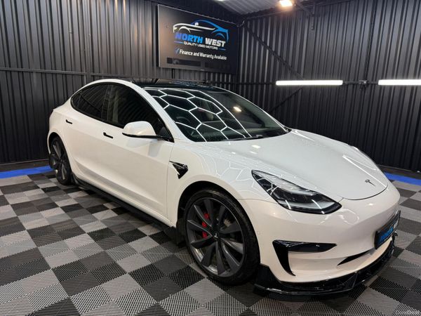 Tesla Model 3 Saloon, Electric, 2020, White