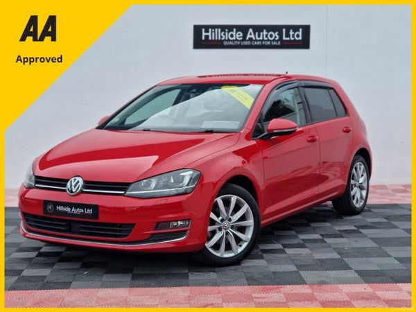 Volkswagen Golf Hatchback, Petrol, 2014, Red