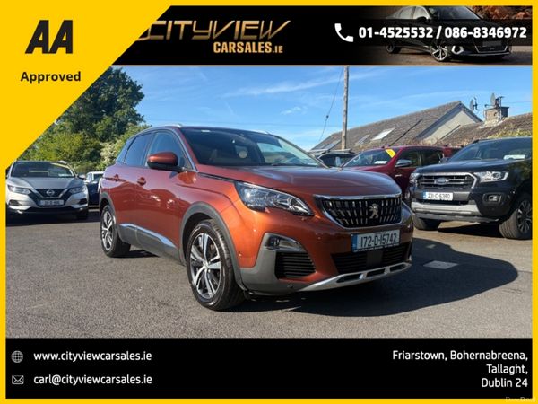 Peugeot 3008 MPV, Diesel, 2017, Brown