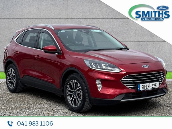 Ford Kuga MPV, Petrol Hybrid, 2021, Red