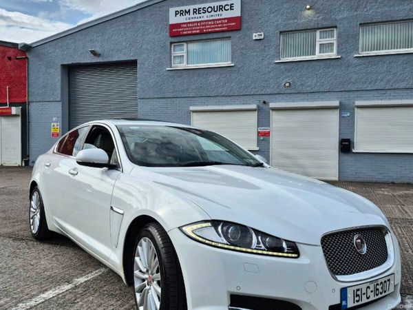 Jaguar XF Saloon, Diesel, 2015, White