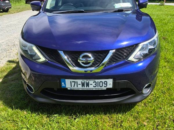Nissan Qashqai SUV, Petrol, 2017, Blue