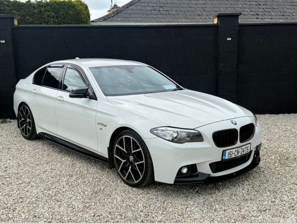 BMW 5-Series Saloon, Diesel, 2015, White