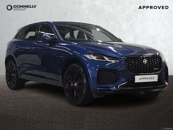 Jaguar F-Pace Estate, Diesel, 2021, Blue