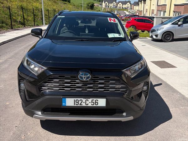 Toyota RAV4 SUV, Petrol Hybrid, 2019, Black