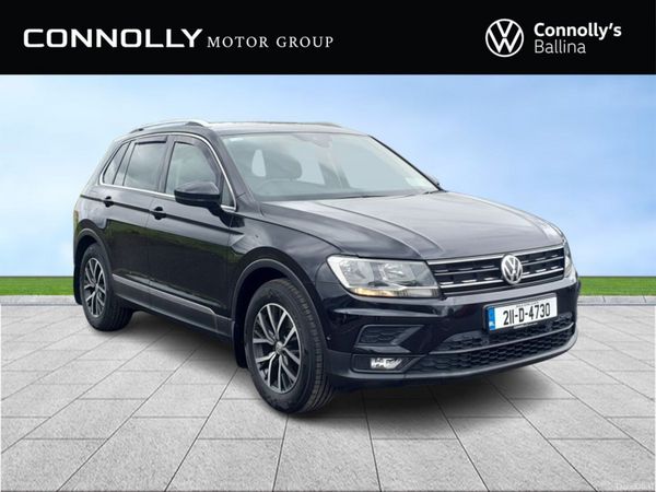 Volkswagen Tiguan SUV, Diesel, 2021, Black