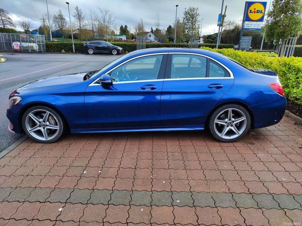 Mercedes-Benz C-Class Saloon, Diesel, 2018, Blue