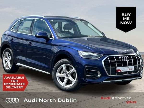 Audi Q5 SUV, Petrol Plug-in Hybrid, 2024, Blue