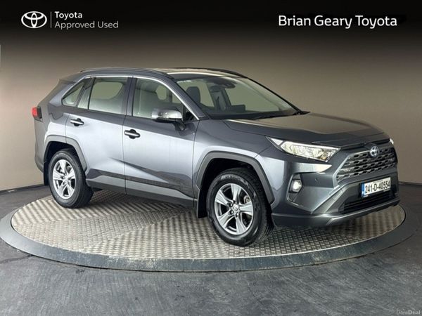 Toyota RAV4 SUV, Petrol Hybrid, 2024, Grey