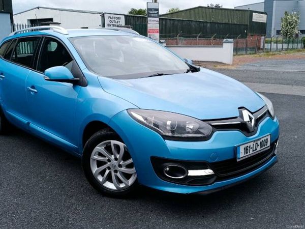 Renault Megane Estate, Diesel, 2016, Blue