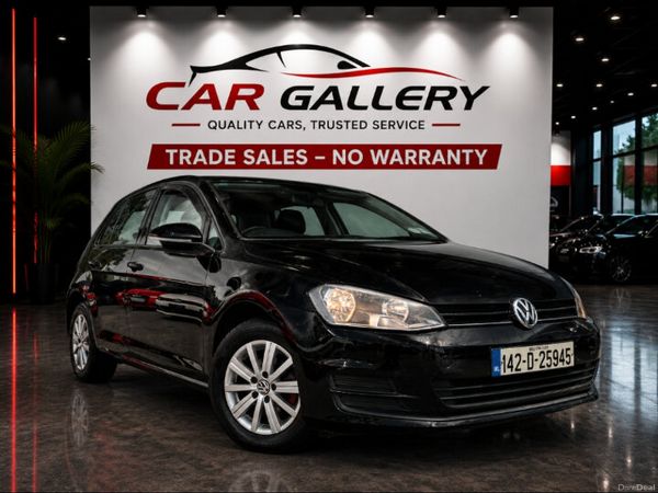 Volkswagen Golf Hatchback, Diesel, 2014, Black