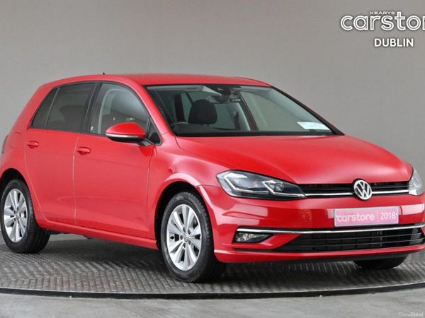Volkswagen Golf Hatchback, Petrol, 2018, Red