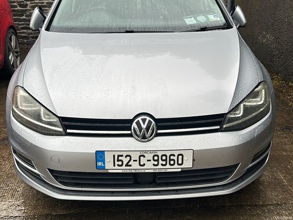 Volkswagen Golf Hatchback, Petrol, 2015, Silver