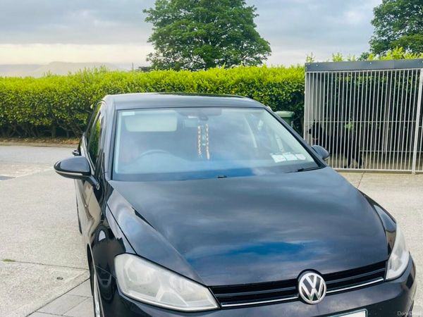 Volkswagen Golf Hatchback, Diesel, 2014, Black