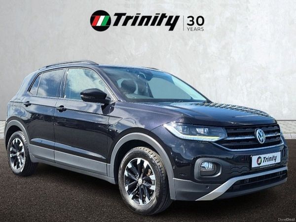 Volkswagen T-Cross SUV, Petrol, 2020, Black