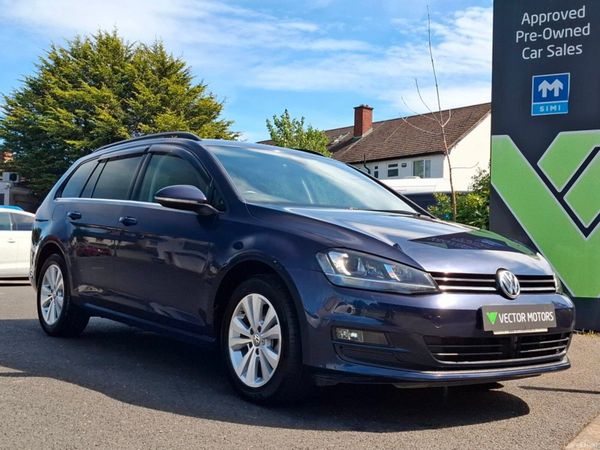 Volkswagen Golf Estate, Petrol, 2016, Blue