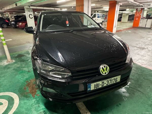 Volkswagen Polo Hatchback, Petrol, 2018, Black