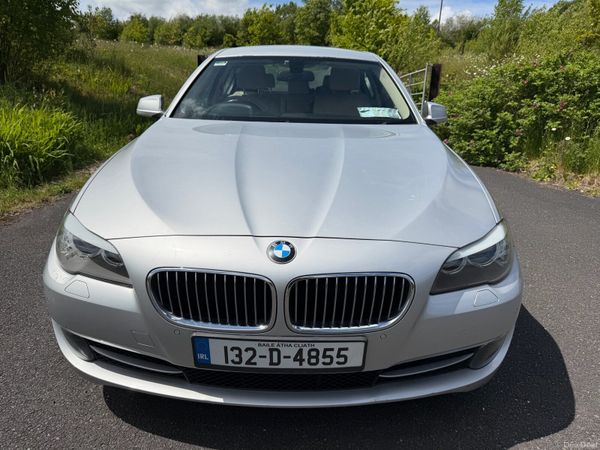 BMW 5-Series Saloon, Diesel, 2013, Silver