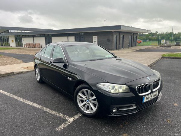 BMW 5-Series Saloon, Diesel, 2016, Black