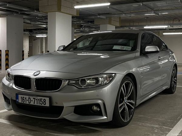 BMW 4-Series Coupe, Petrol, 2016, Silver