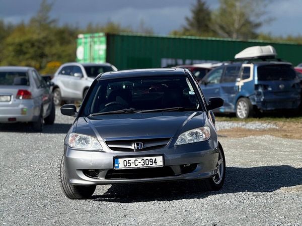 Honda Civic Saloon, Petrol, 2005, Grey