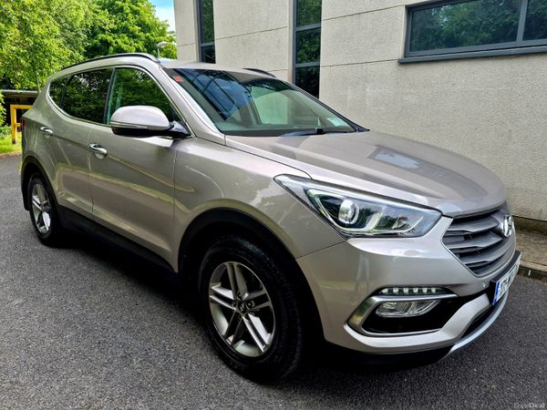 Hyundai Santa Fe SUV, Diesel, 2017, Grey