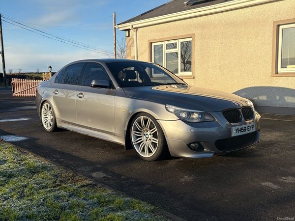 BMW 5-Series Saloon, Diesel, 2009, Grey