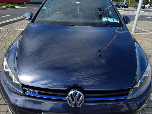 Volkswagen Golf Hatchback, Petrol Plug-in Hybrid, 2015, Blue