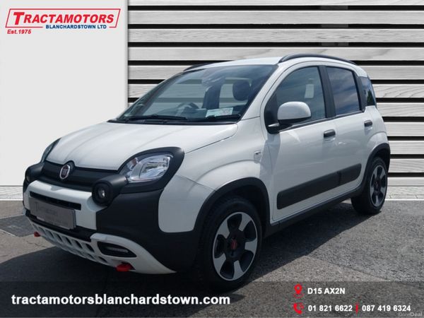 Fiat Panda Hatchback, Petrol Hybrid, 2023, White