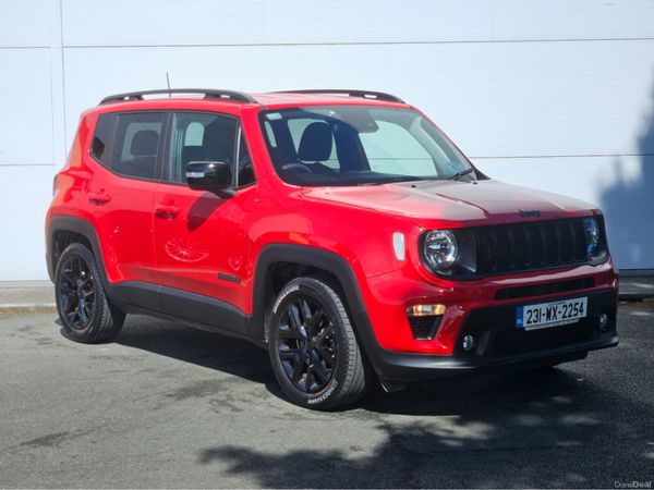 Jeep Renegade Estate, Petrol, 2023, Red