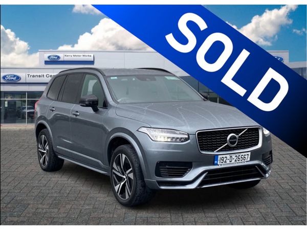 Volvo XC90 Estate, Petrol Plug-in Hybrid, 2019, Grey