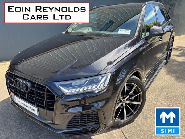 Audi Q7 SUV, Petrol Plug-in Hybrid, 2021, Black
