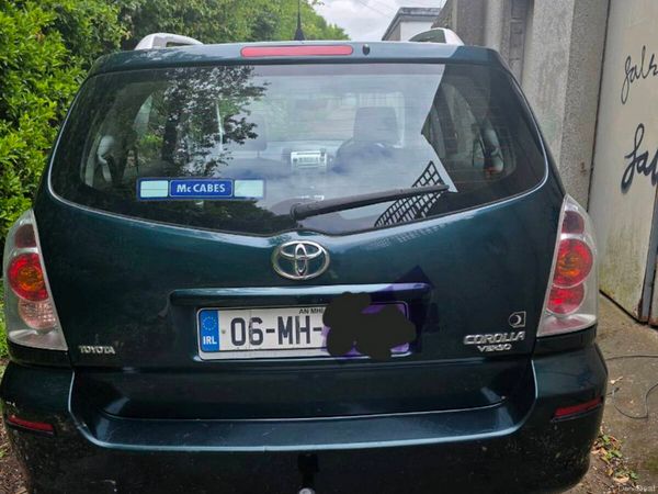 Toyota Corolla Estate/Jeep, Petrol, 2006, Green