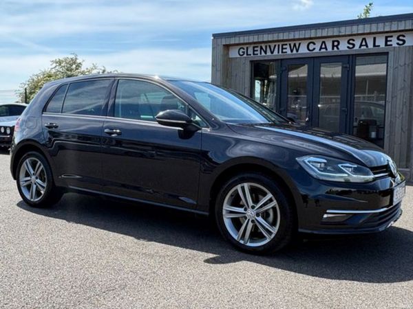Volkswagen Golf Hatchback, Diesel, 2019, Black