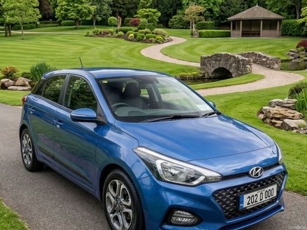 Hyundai i20 Hatchback, Petrol, 2020, Blue