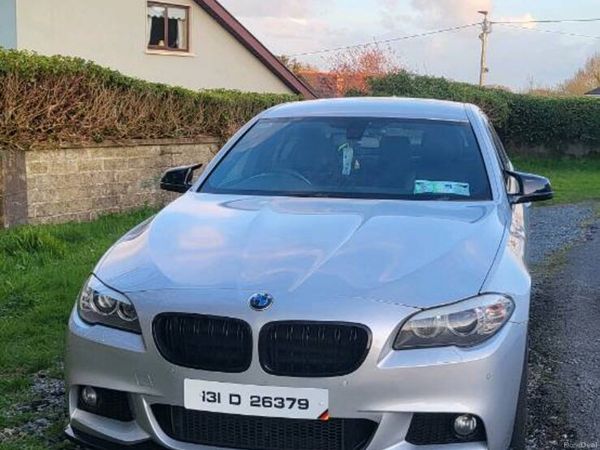 BMW 5-Series Saloon, Diesel, 2013, Silver